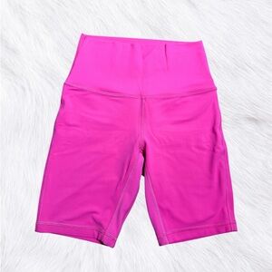 Lululemon align high rise shorts pink size 4